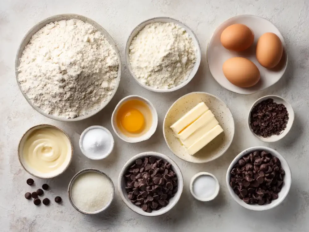 Boston Cream Pie Cookie Bites ingredients