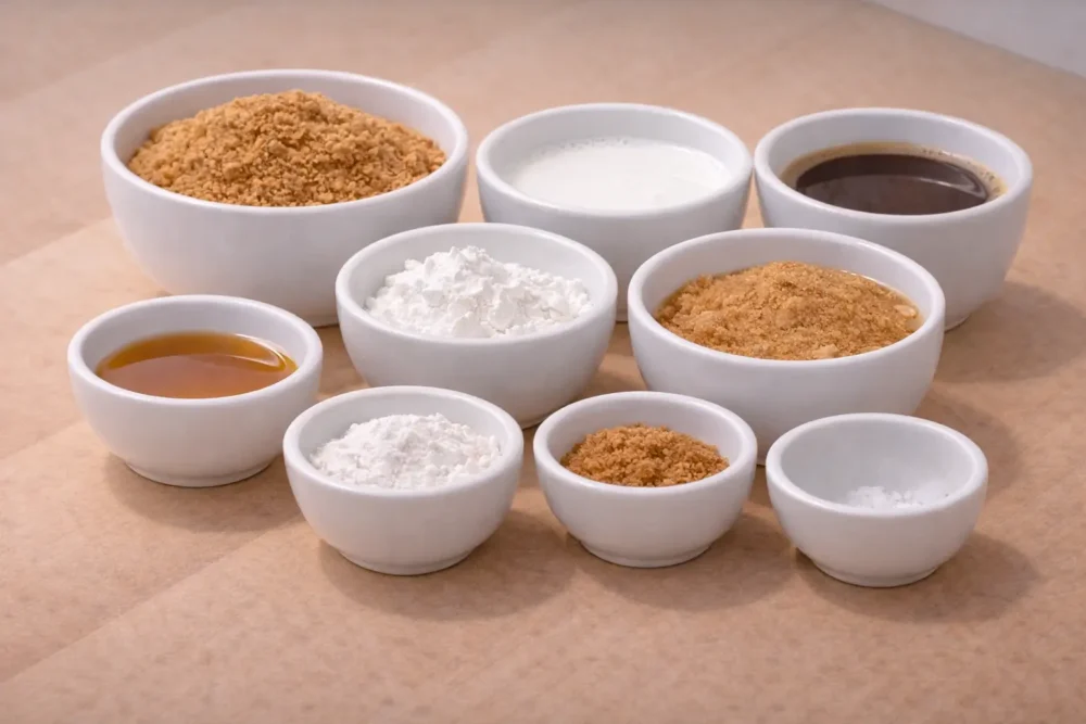 Espresso Custard Pie ingredients