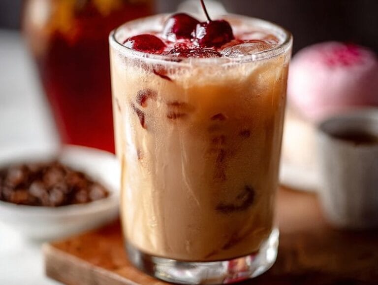 iced cherry chai - Coffee Recipes