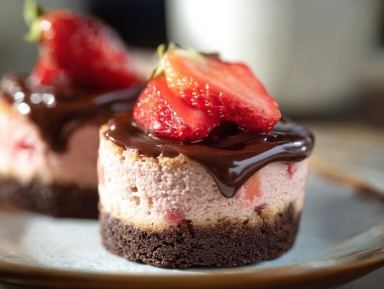 chocolate strawberry cheesecakes - Coffee Recipes