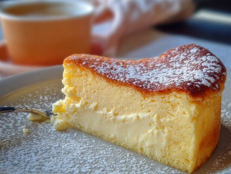 Magic Custard Cake - Coffee Recipes