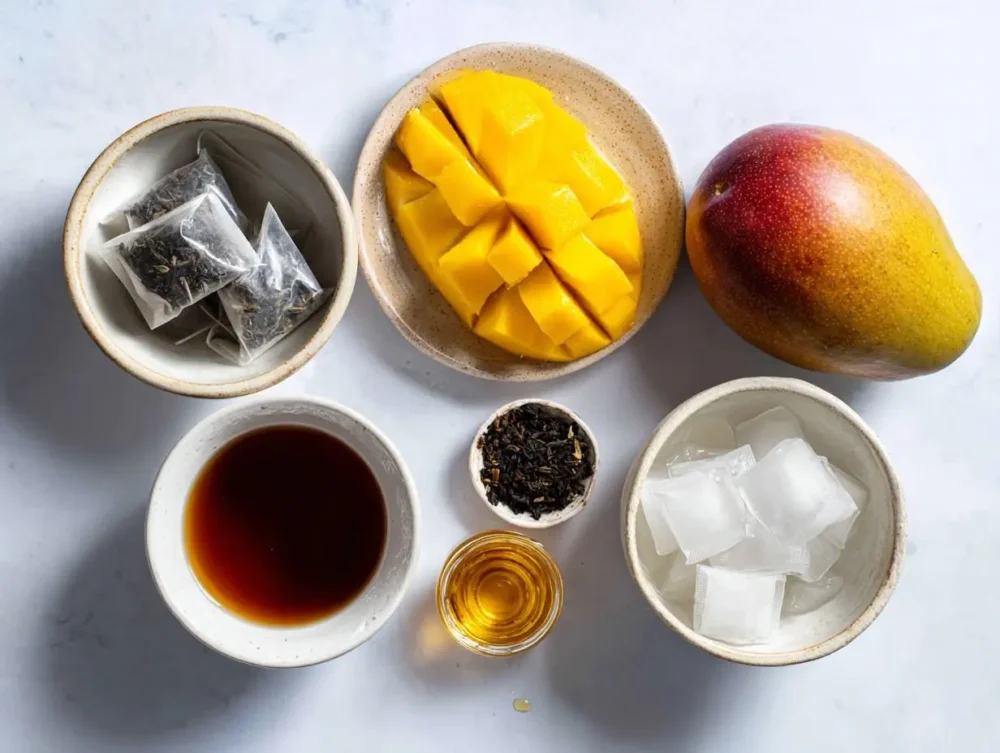 Mango Iced Tea ingredients