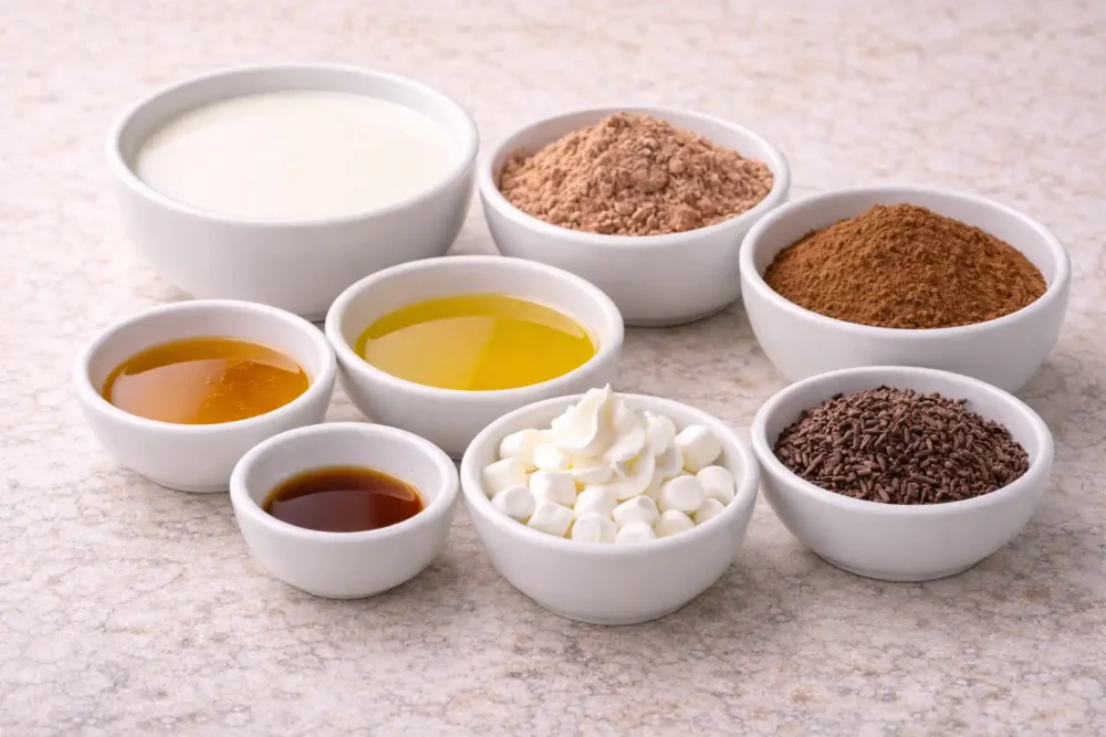 Protein Hot Chocolate ingredients