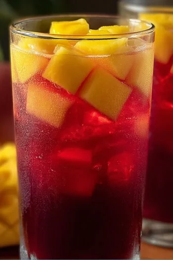 Mango Hibiscus Iced Tea - Coffee Recipes