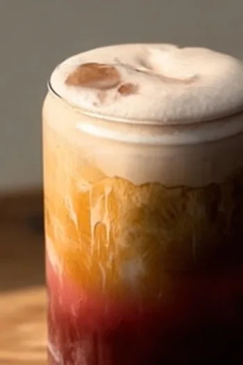 Raspberry Iced Latte - Coffee Recipes