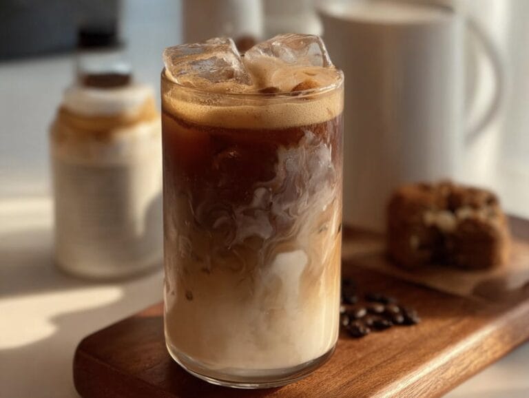 Iced Brown Sugar Latte - Coffee Recipes