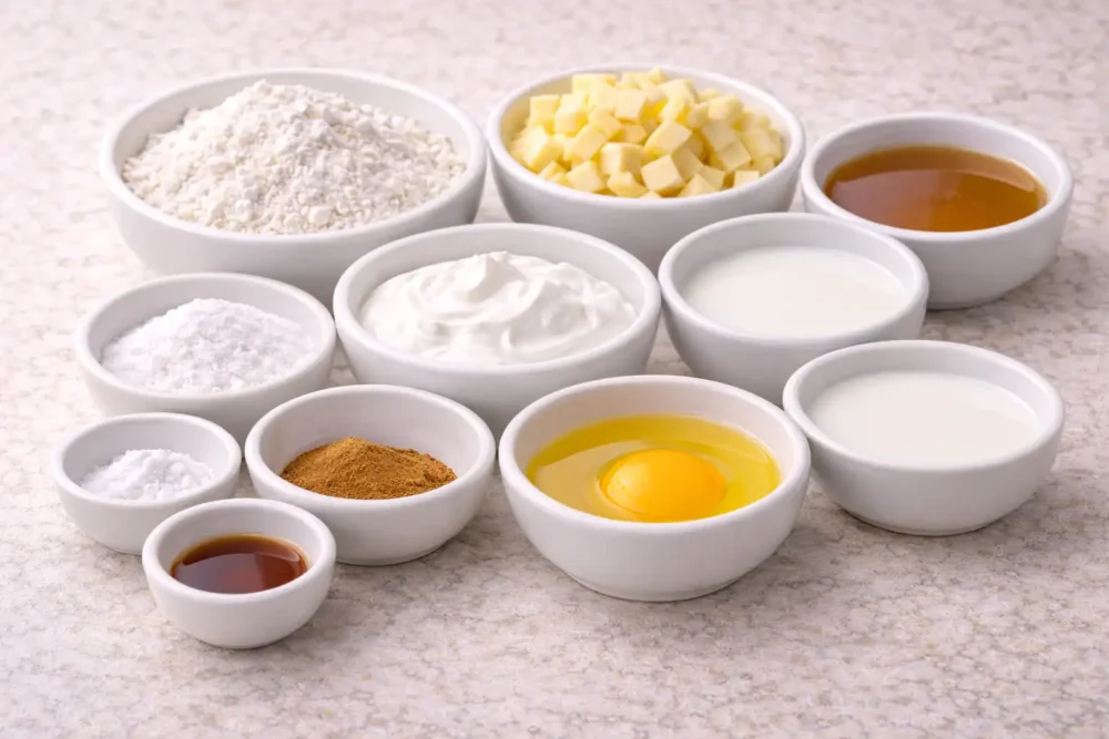 yogurt pancakes ingredients