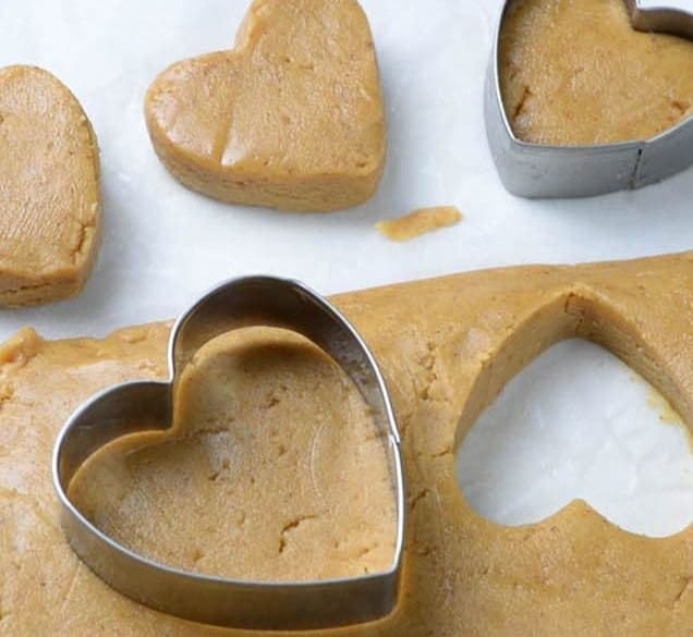Chocolate Peanut Butter Valentine’s Heart