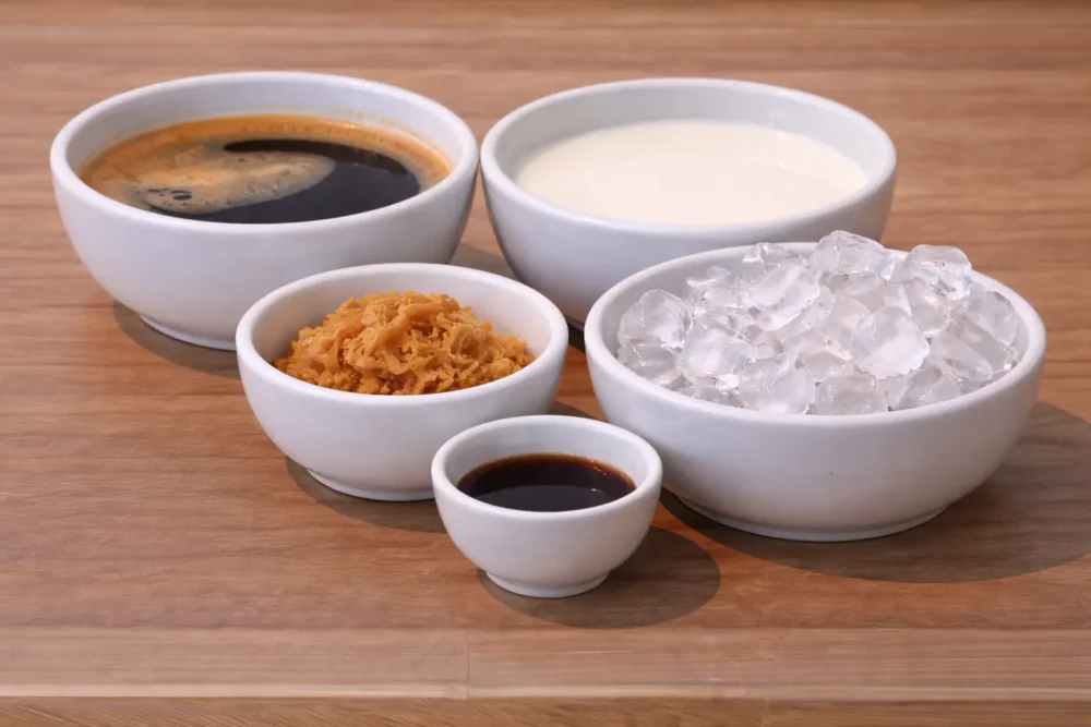 Iced Brown Sugar Latte ingredients