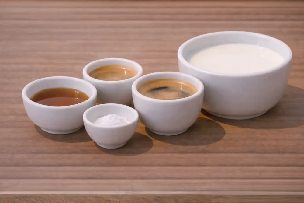 Maple Sea Salt Latte ingredients