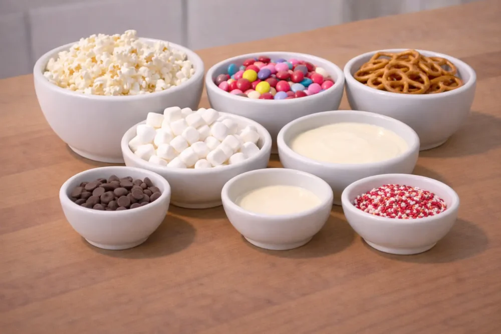 Snack Mix ingredients