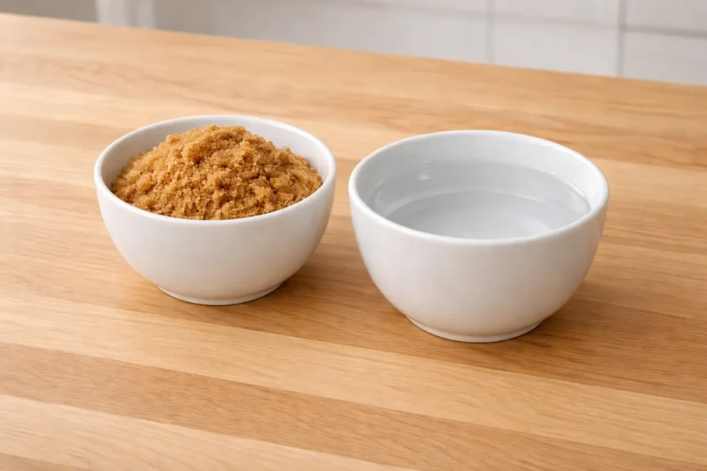 brown sugar syrup ingredients