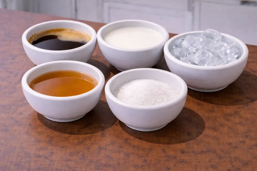 Iced Hazelnut Oat Milk Shaken Espresso