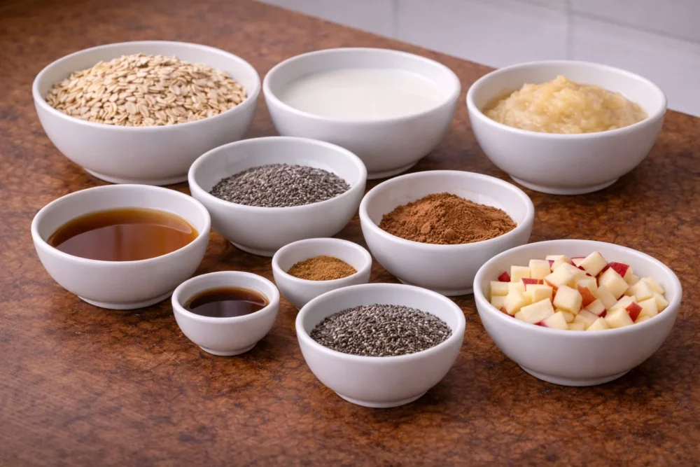 Cinnamon Apple Overnight Oats