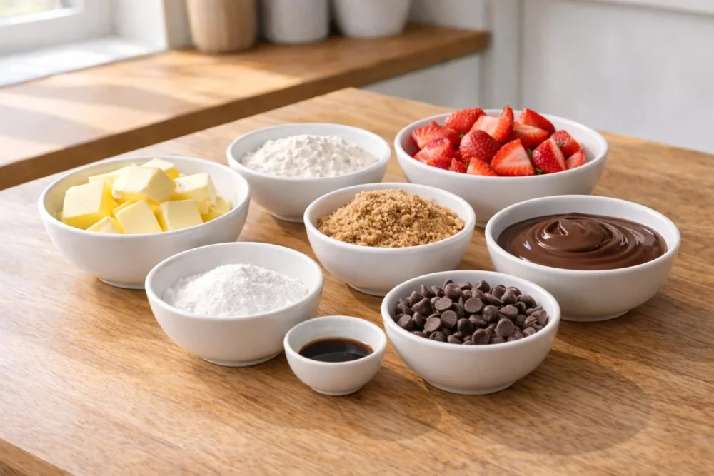 Chocolate-Dipped Strawberry Cookie Dough