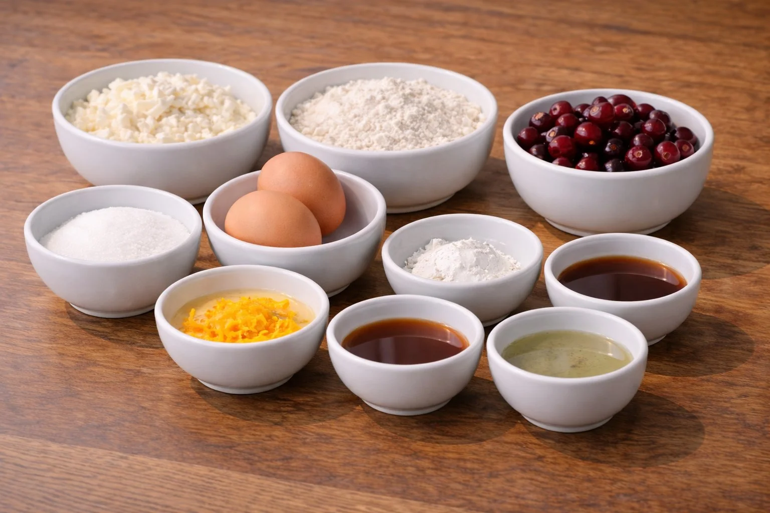 Fluffy Cranberry Orange Ricotta Pancakes