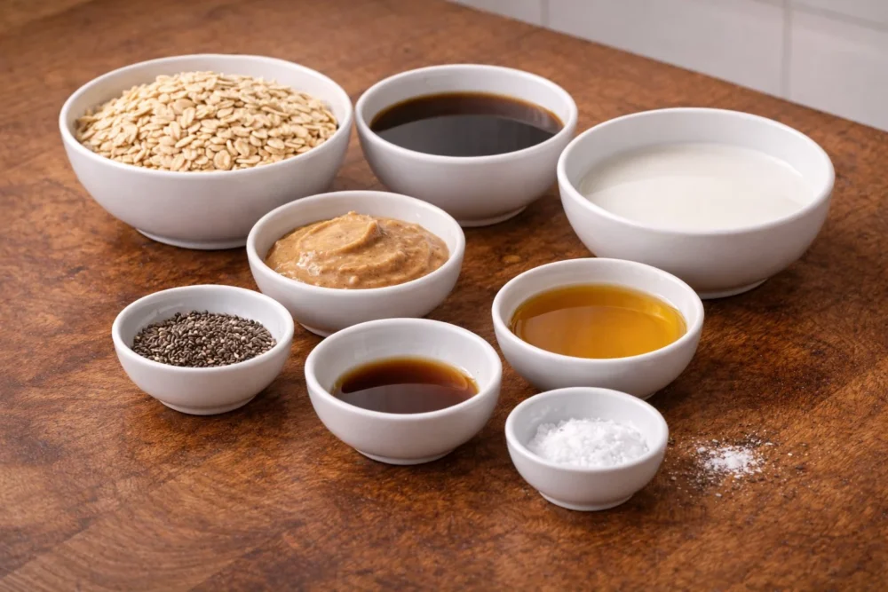 Vanilla Cold Brew Overnight Oats