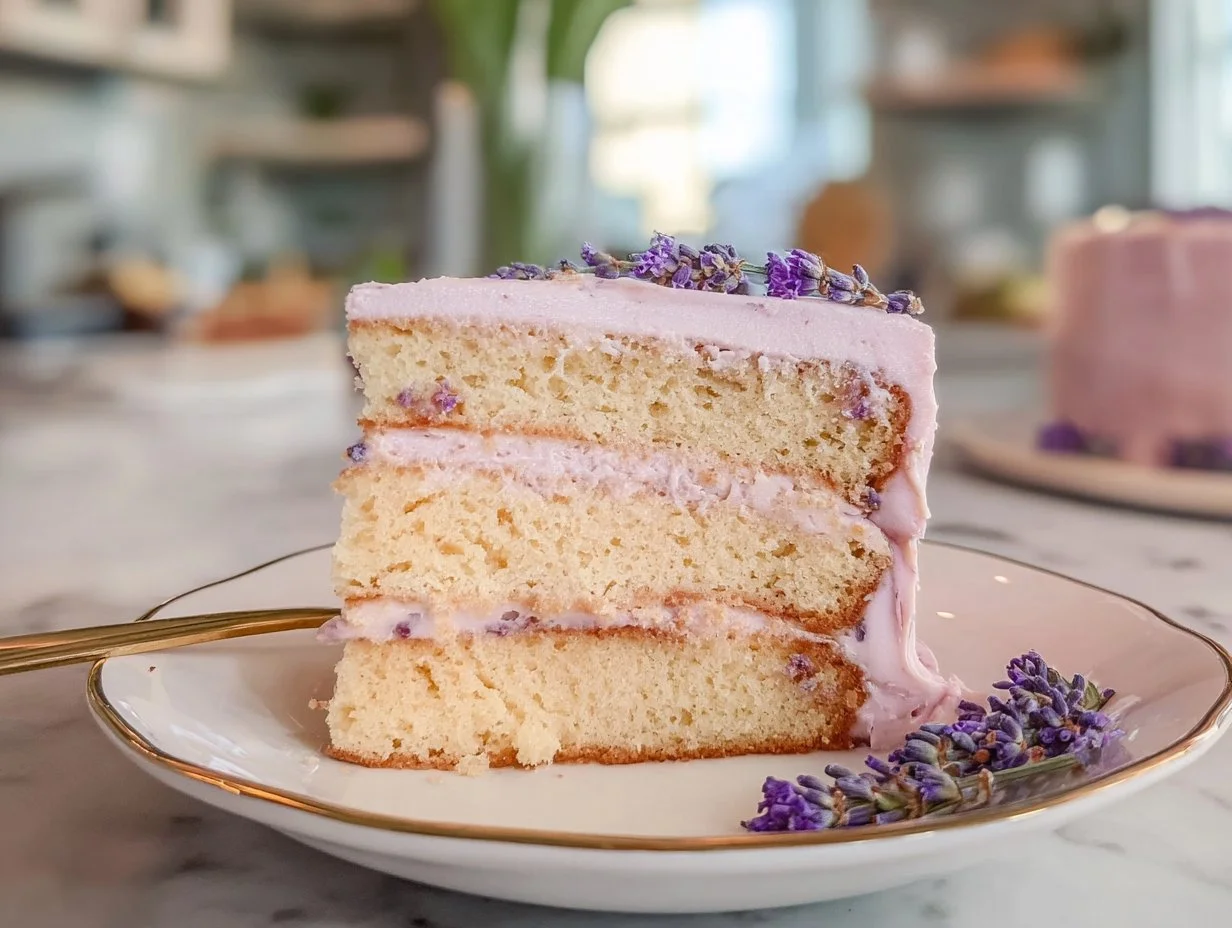 Earl Grey Lavender Cake