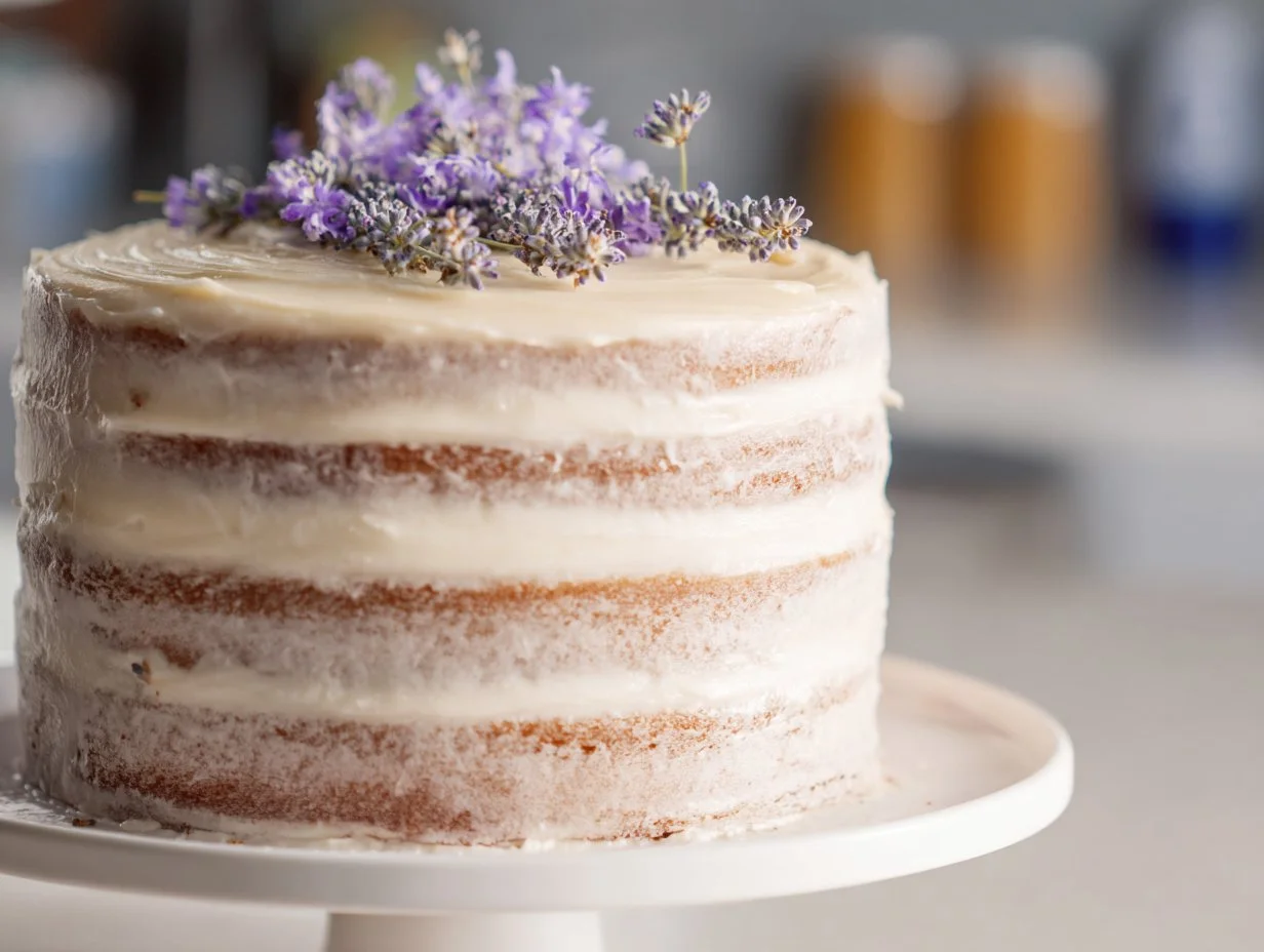 Vanilla Lavender Cake