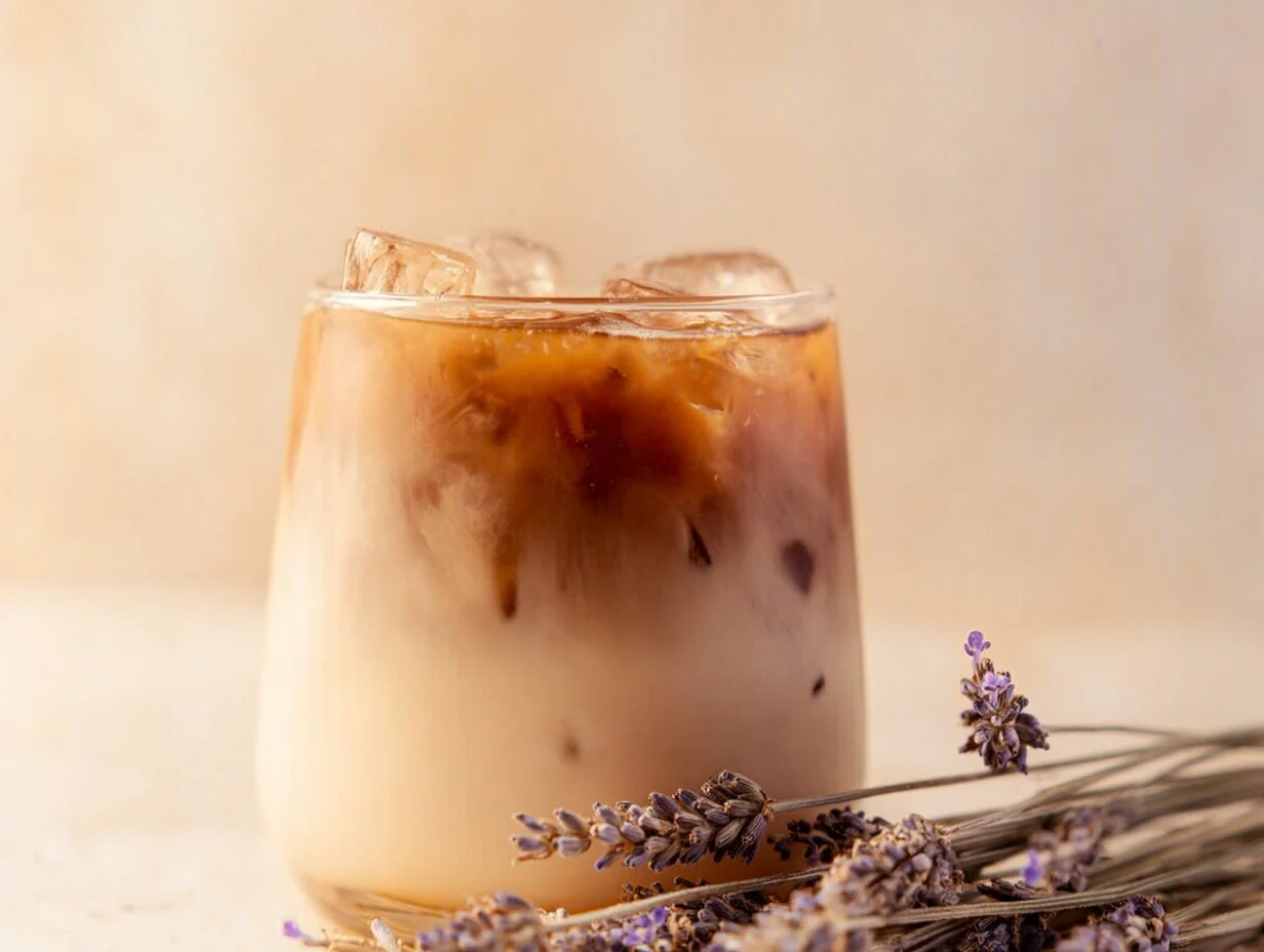 Iced Lavender Oatmilk Latte