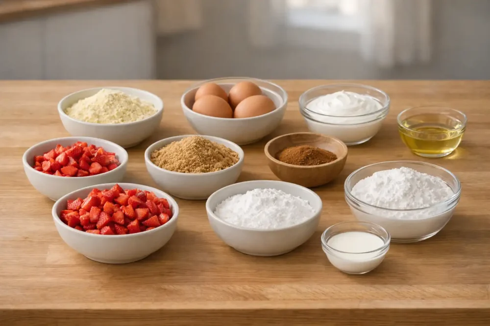 Strawberry Honeybun Cake