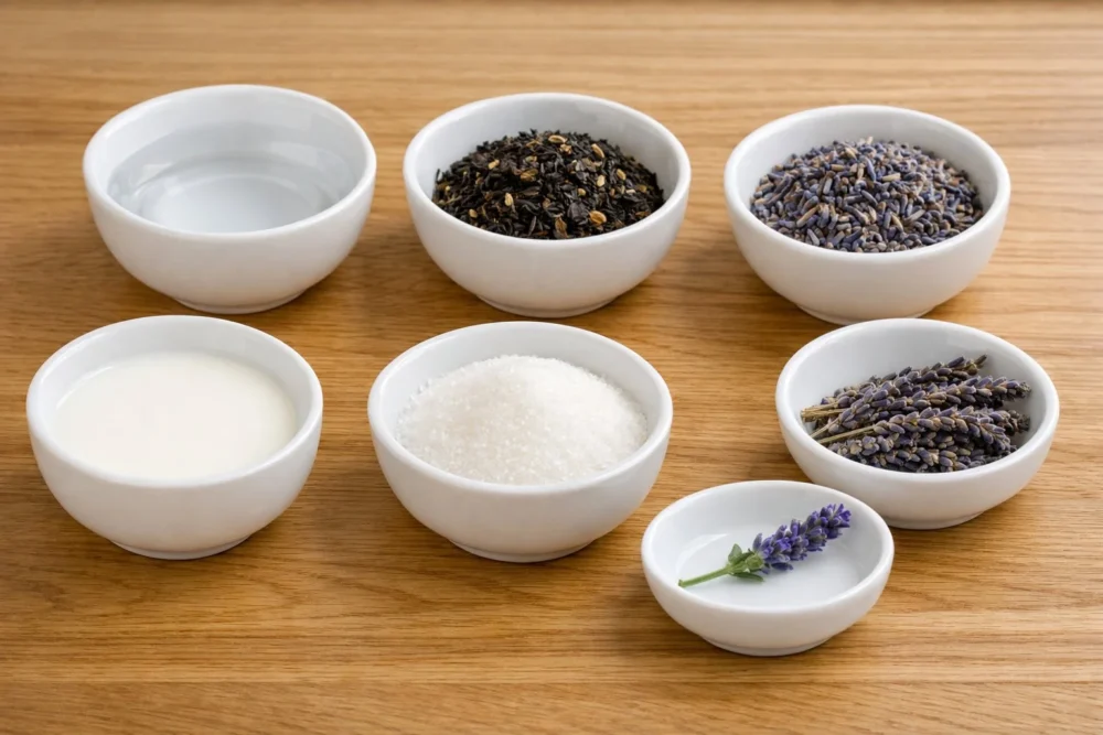 Earl Grey Lavender Latte - Coffee Recipes