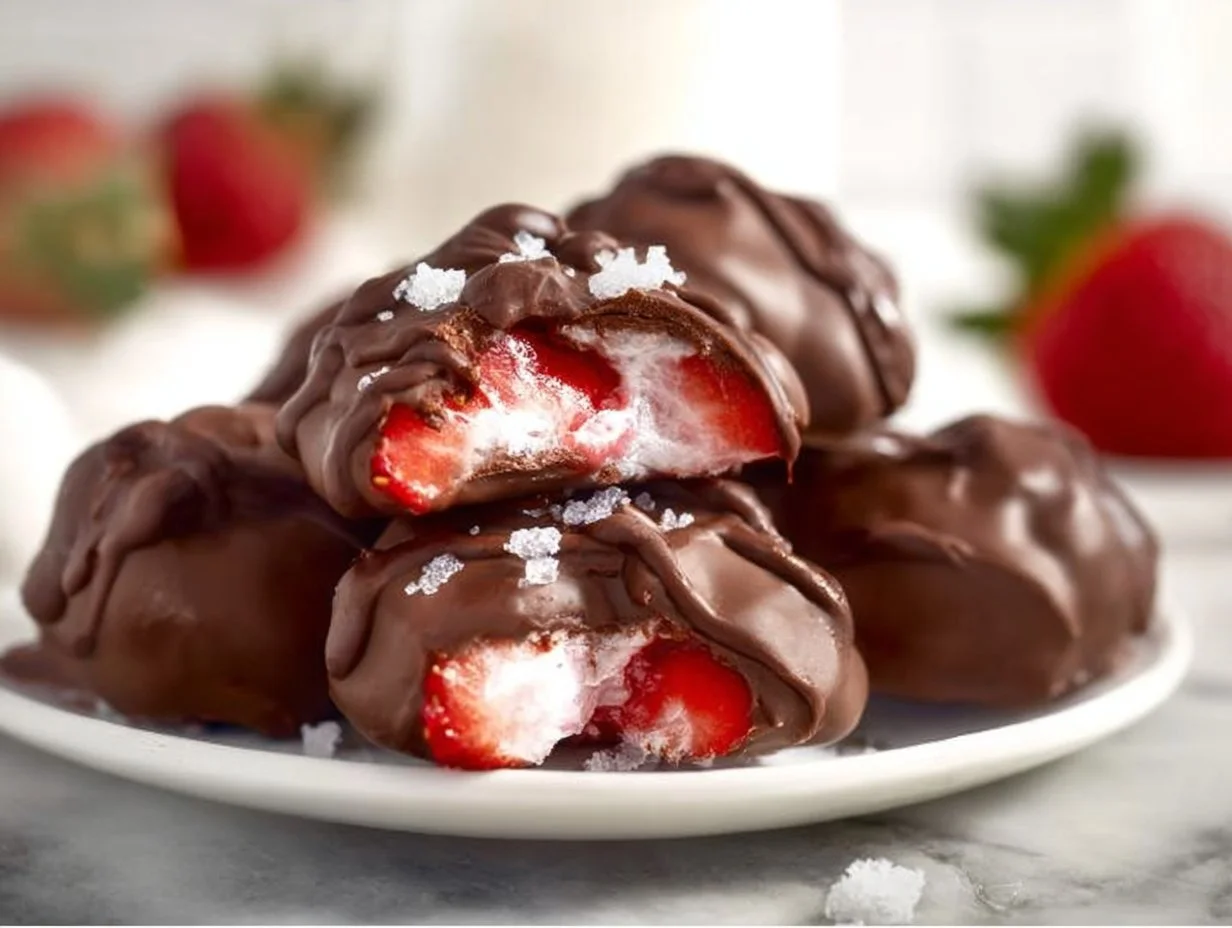 Frozen Strawberry Yogurt Clusters – A Delicious Snack Made Easy