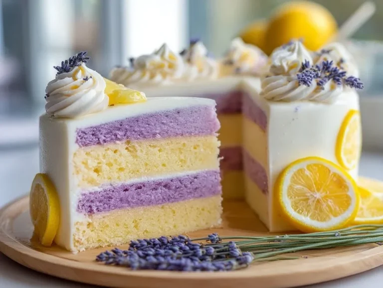 Lemon Lavender Cake - Coffee Recipes