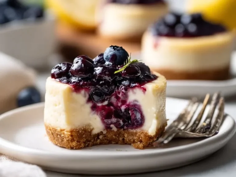 lemon blueberry cheesecakes - Coffee Recipes