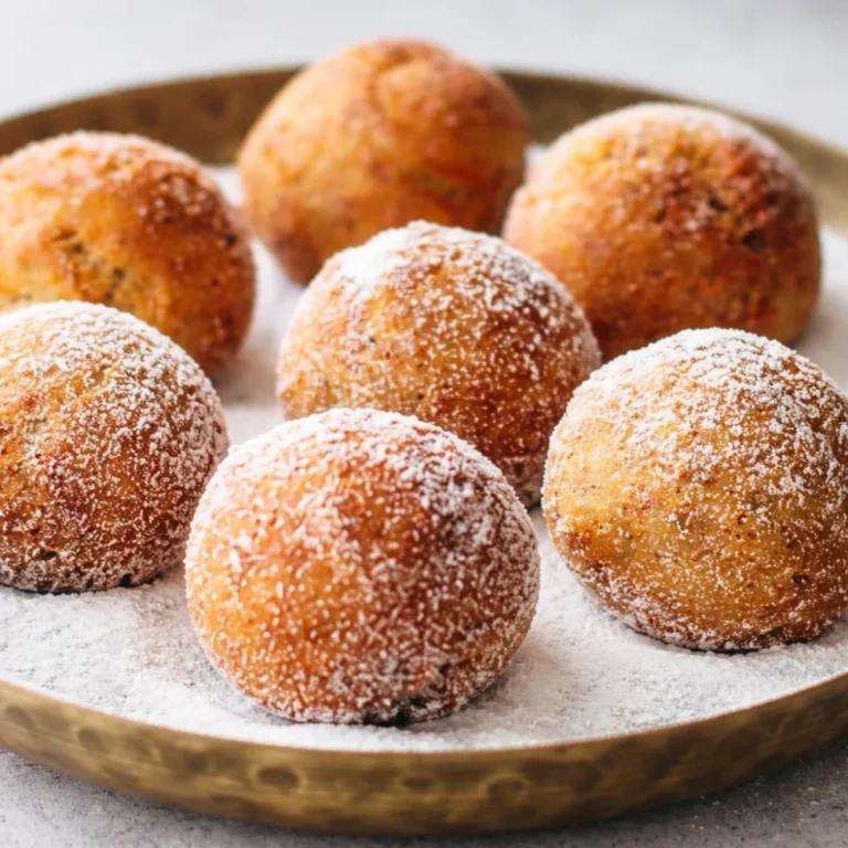 Banana Donut Balls in the Air Fryer