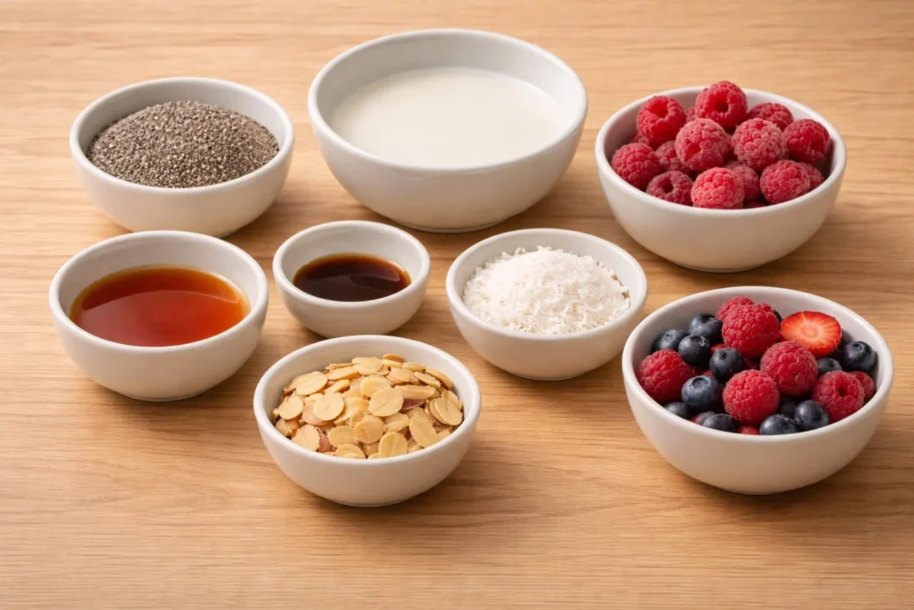 Raspberry Chia Pudding