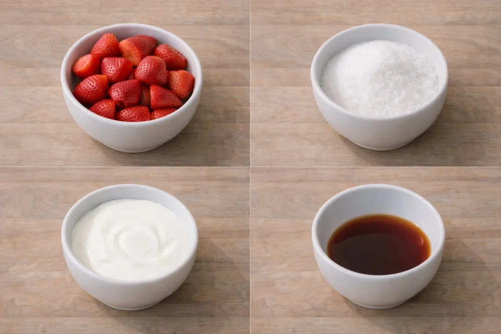 Easy Strawberry Cake Filling