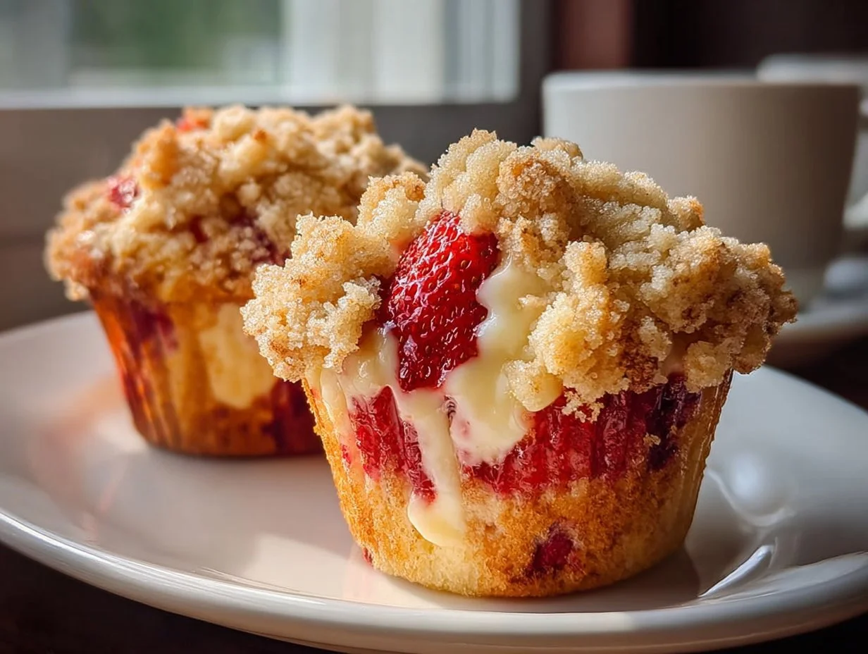 Strawberry Cream Cheese Muffins: Effortless Taste Explosion