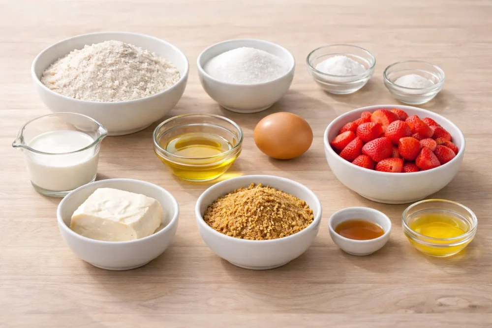 Strawberry Cream Cheese Muffins