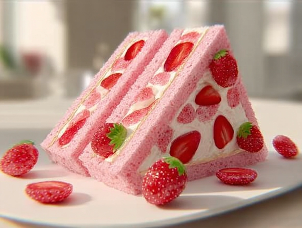 strawberry sandwich recipe