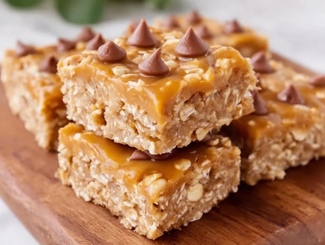 Banana Peanut Butter Oatmeal Bars