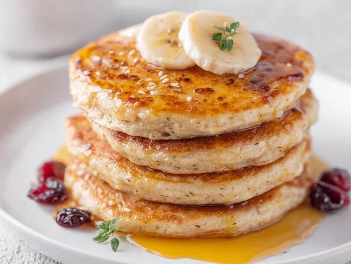 Banana Protein Pancakes