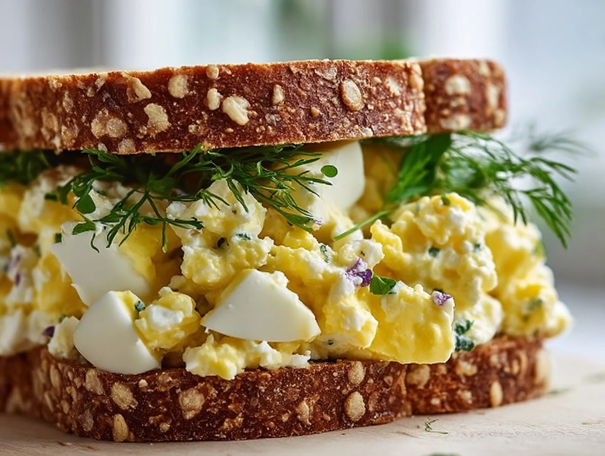 Best Cottage Cheese Egg Salad Sandwich