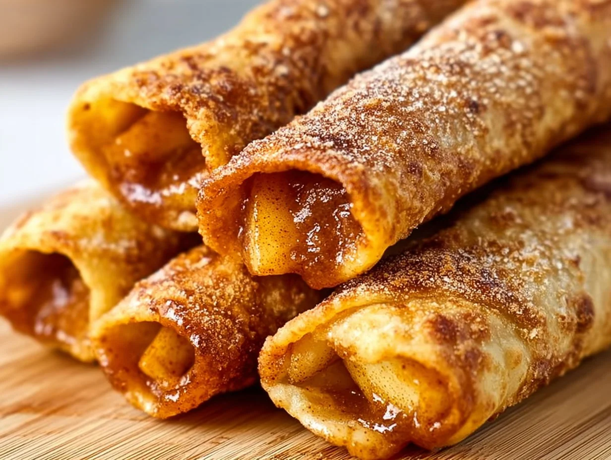 Classic Air Fryer Apple Pie Taquitos