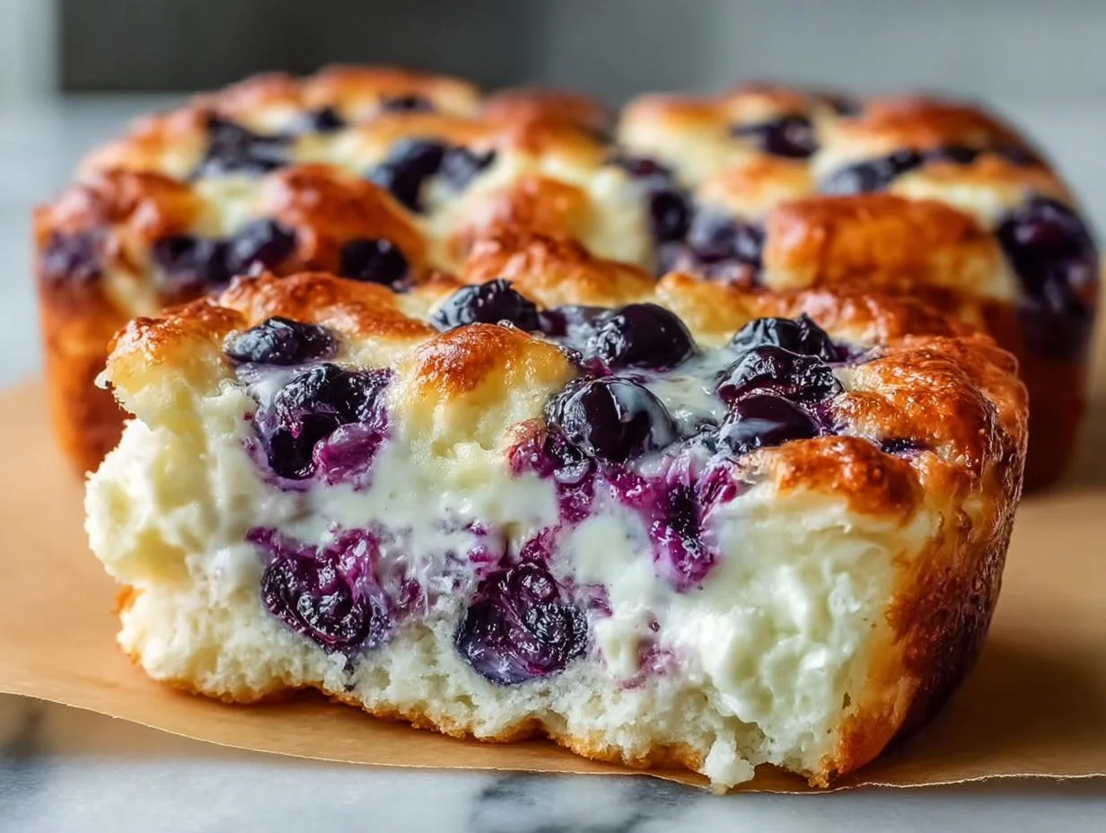 Cottage Cheese Blueberry Cloud Bread: Fluffy, Protein-Packed & Gluten-Free