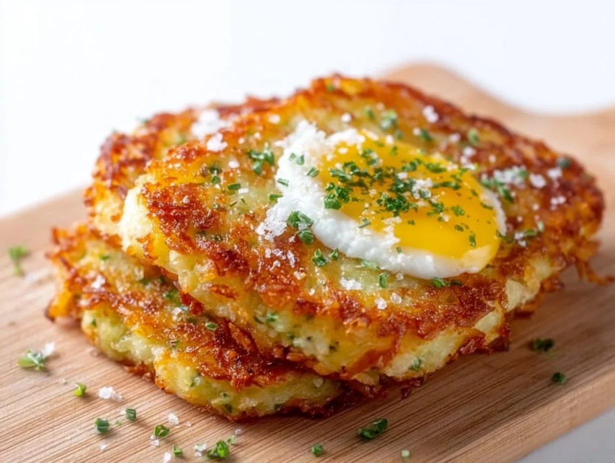 Crispy Hash Brown Toast