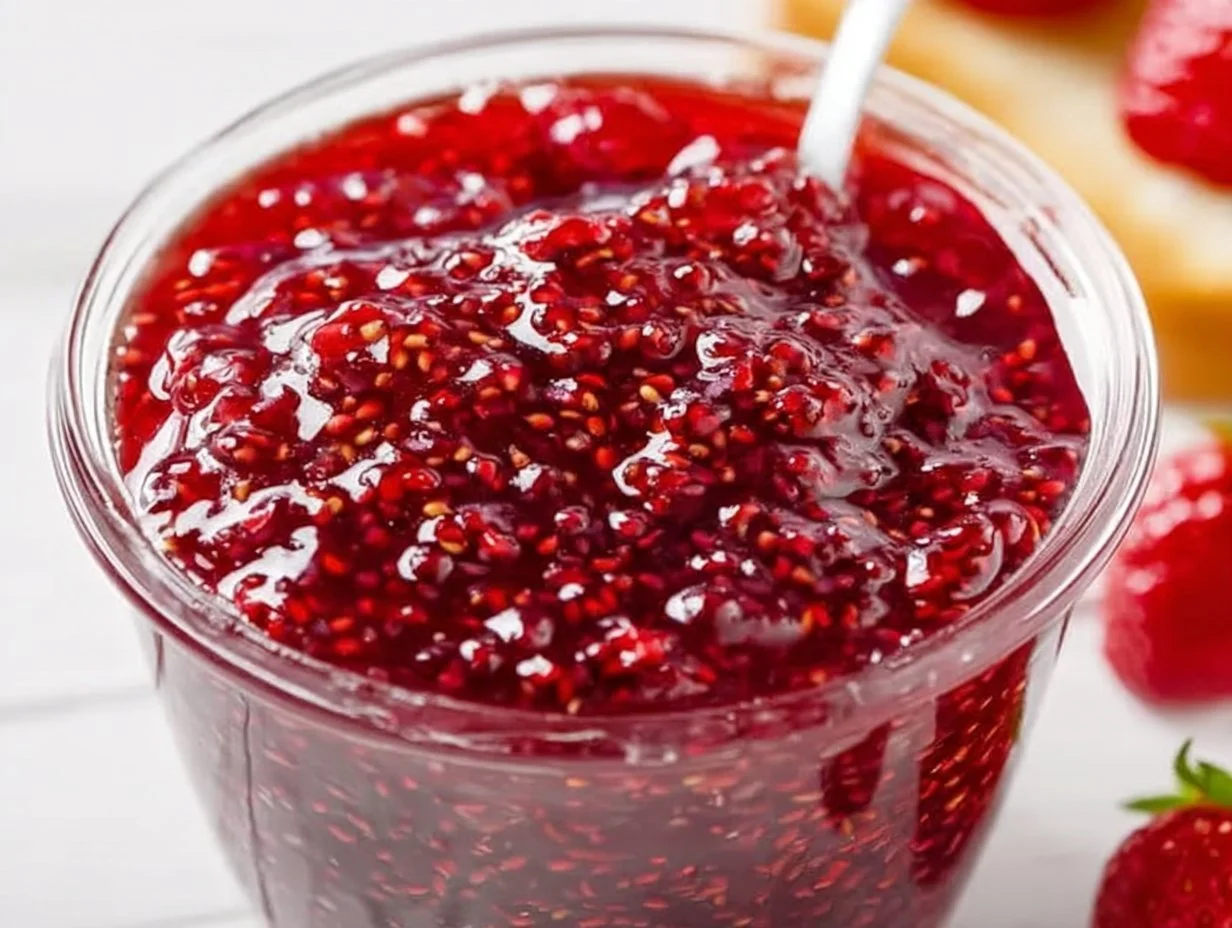 Easy Strawberry Chia Jam