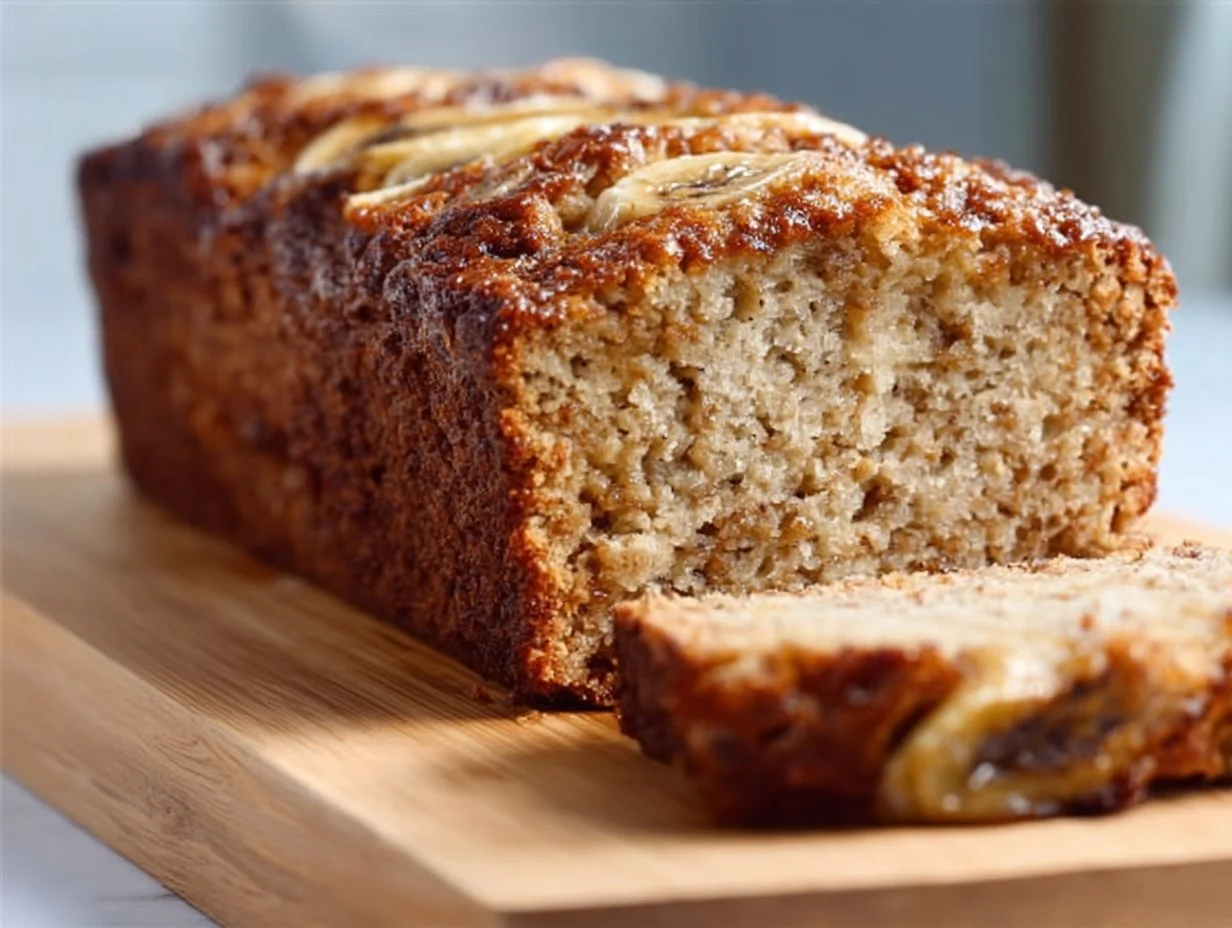 High Protein Cottage Cheese Banana Bread