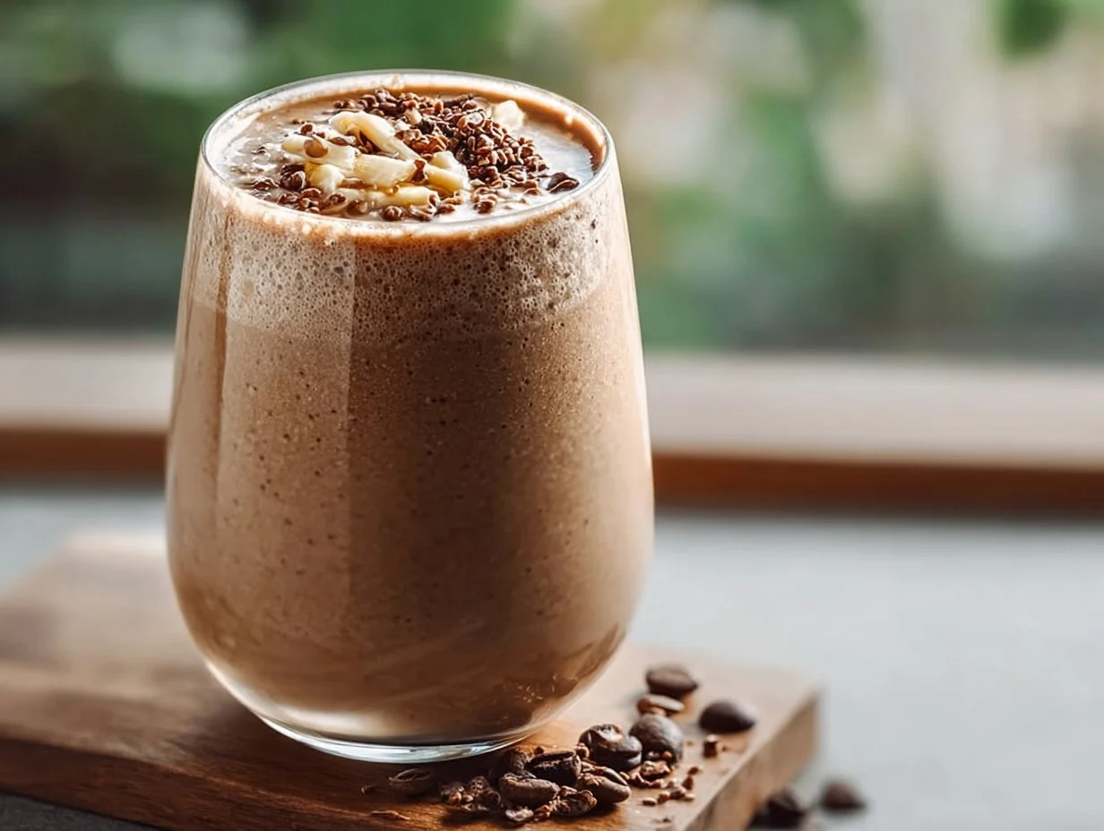 Iced Mocha Protein Smoothie