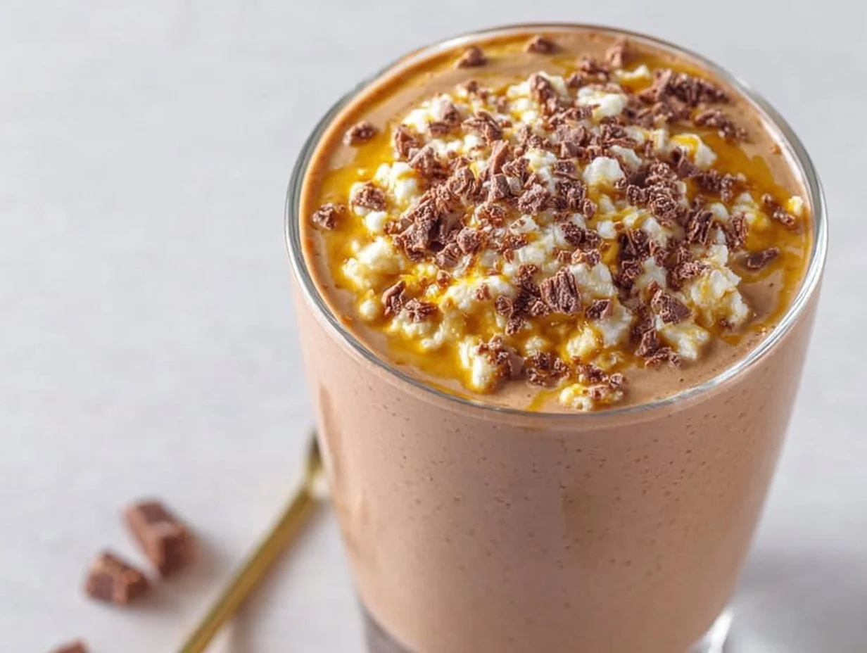 Peanut Butter Cottage Cheese Smoothie