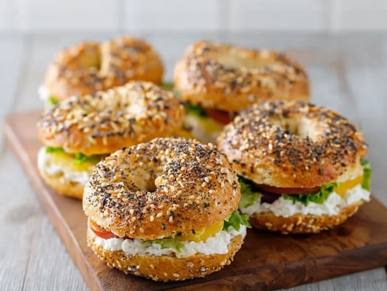 Protein Bagels with Greek Yogurt